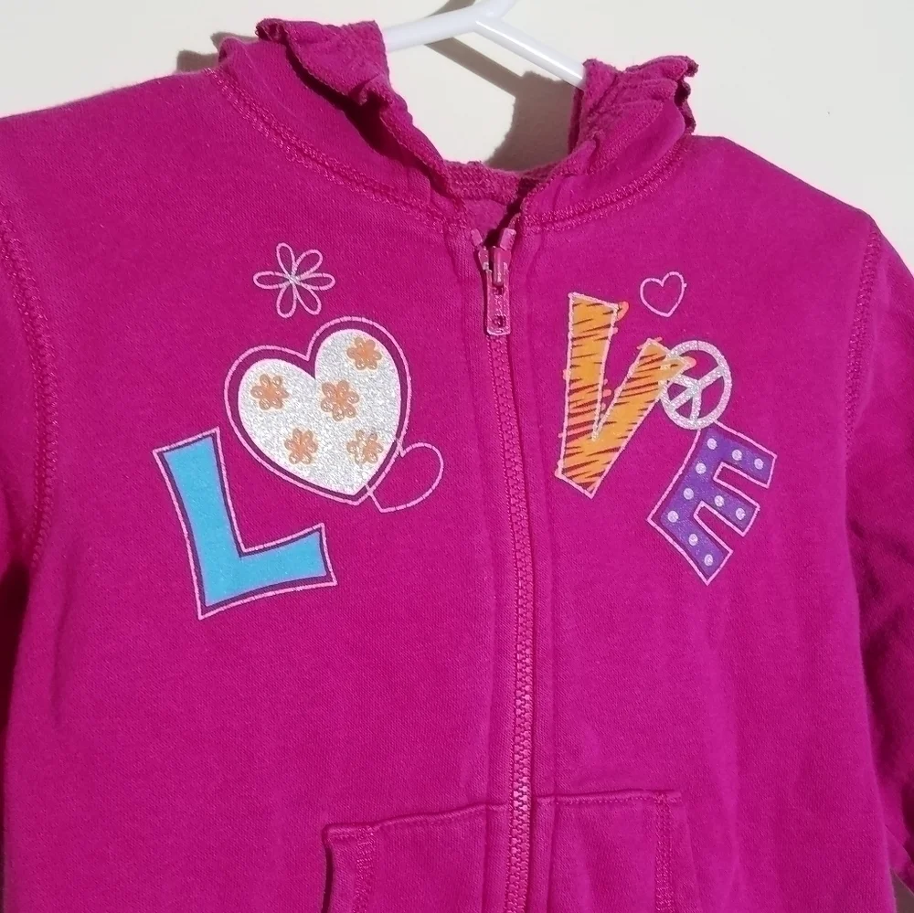 Okie Dokie Love Hoodie 18m